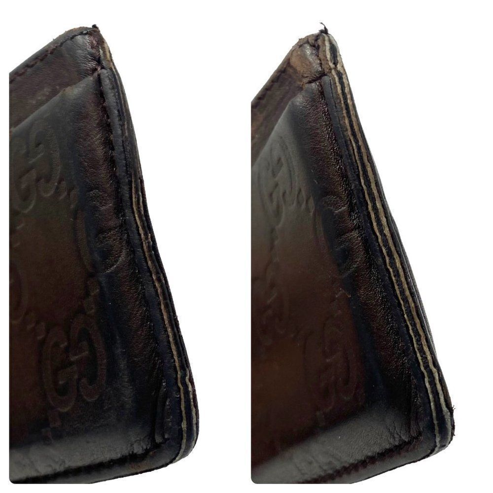 Gucci Guccissima Leather Card Holder - Picture 3 of 7